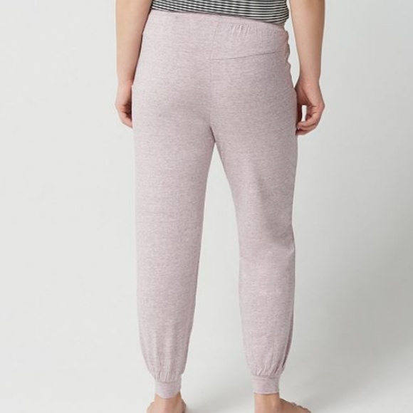 AnyBody Cozy Knit Jogger Pants w/ Seaming Detail - Picture 2 of 2